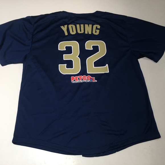 San Diego Padres Chris Young #32 promo jersey - Picture 7 of 8